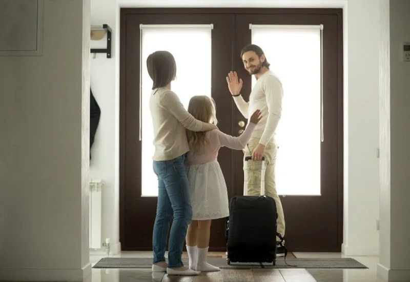 parent moving out of home custody concept