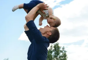 child custody father concept