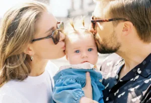 joint custody child parents concept