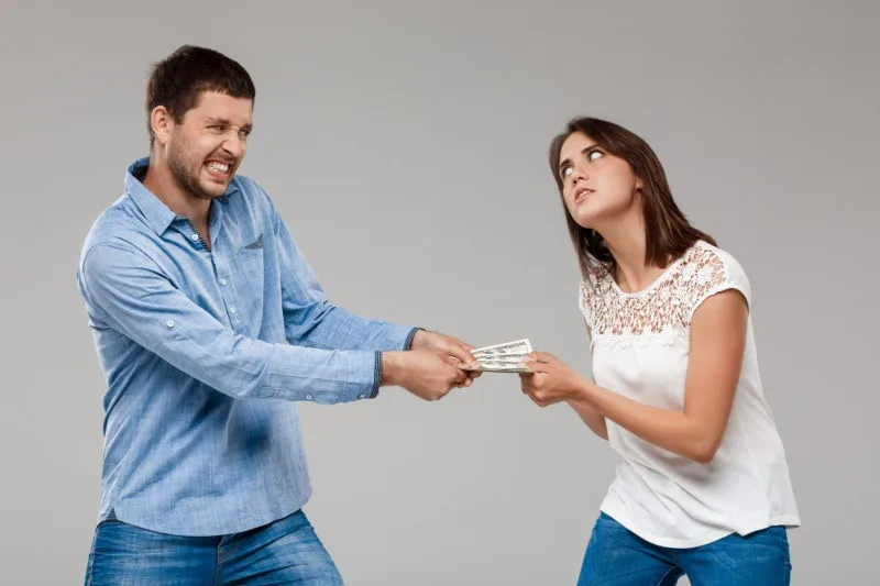 alimony concept of spouses wanting more money